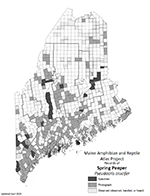 Spring Peeper distribution map (PDF)